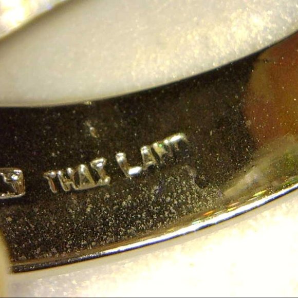 RING WITH PERIDOT  FROM THAILAND - Picture 8 of 8